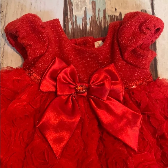 Sweet Heart Rose Red Roses Dress - Picture 2 of 8